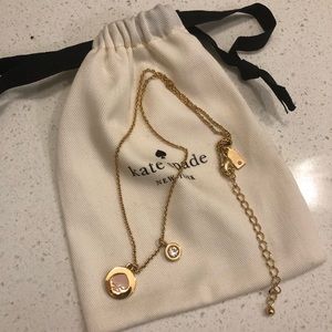 Kate Spade Pink Charm Necklace